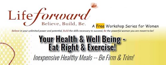 Zonta LifeForward diet and exercise workshop for women, April 28, 2018