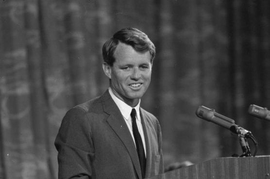 Robert F. Kennedy addresses the Platform Committee on Aug. 19, 1964. Photo: Library of Congress.