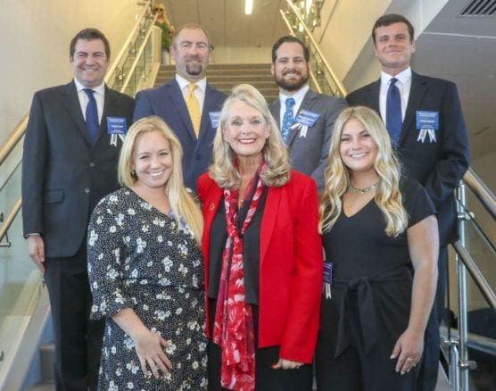 College of the Canyons' Alumni Hall of Fame 2019 inductees are pictured with COC Chancellor Dianne Van Hook.