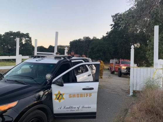 Santa Clarita Valley Sheriff’s Station deputies discovered a suspected marijuana grow lab at a vacant property in Canyon Country on Saturday evening. | Photo: Emily Alvarenga/The Signal.