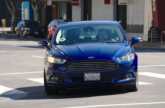 labor bill - An Uber driver in a second-generation Ford Fusion in San Francisco. | Photo: Dllu/WMC 4.0.