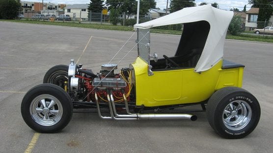 T-bucket custom hot rod, similar to the one that crashed in Acton Friday. | Photo: Trekphiler/Wikimedia Commons 3.0.