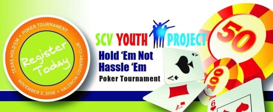 scv youth project hold 'em not hassle 'em poker tournament