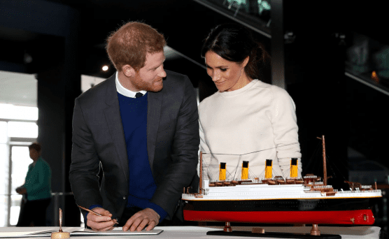 Prince Harry and Ms. Markle visit Titanic Belfast on March 23, 2018. | Photo: Northern Ireland Office/CC 2.0.