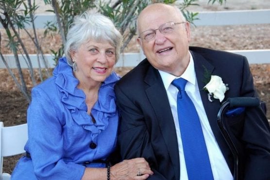 Richard Keysor, 91, with his wife Arlene. | Courtesy photo.