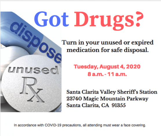 drug take-back event