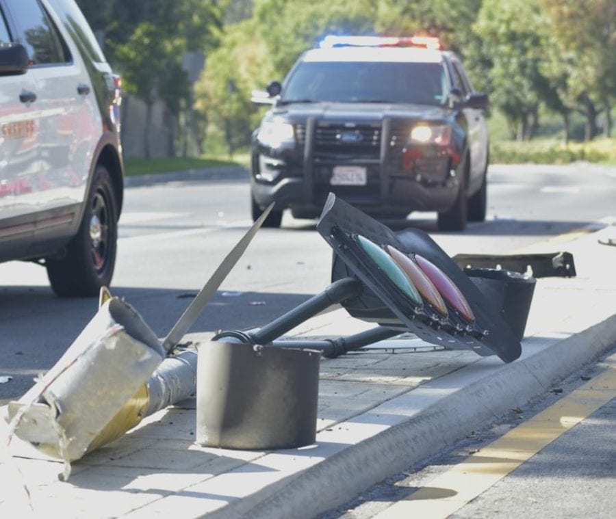 SCVNews.com | Two-Vehicle Collision Leads to Downed Traffic Light | 10 ...