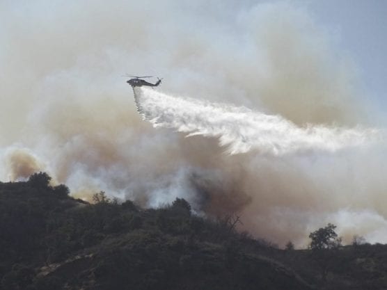 Towsley Canyon Fire 1