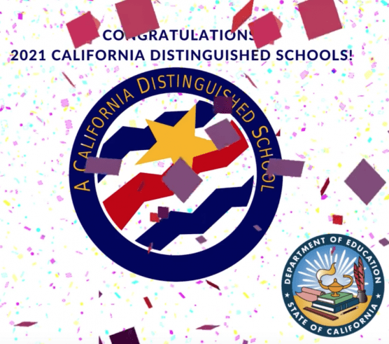 2021 California Distinguished Schools
