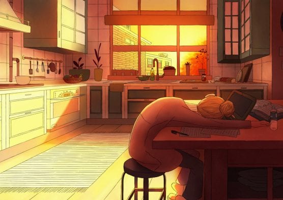 Sunset, by Erica Lim.