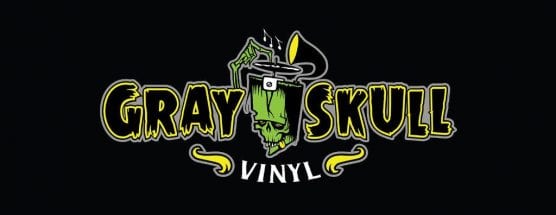 gray skull vinyl