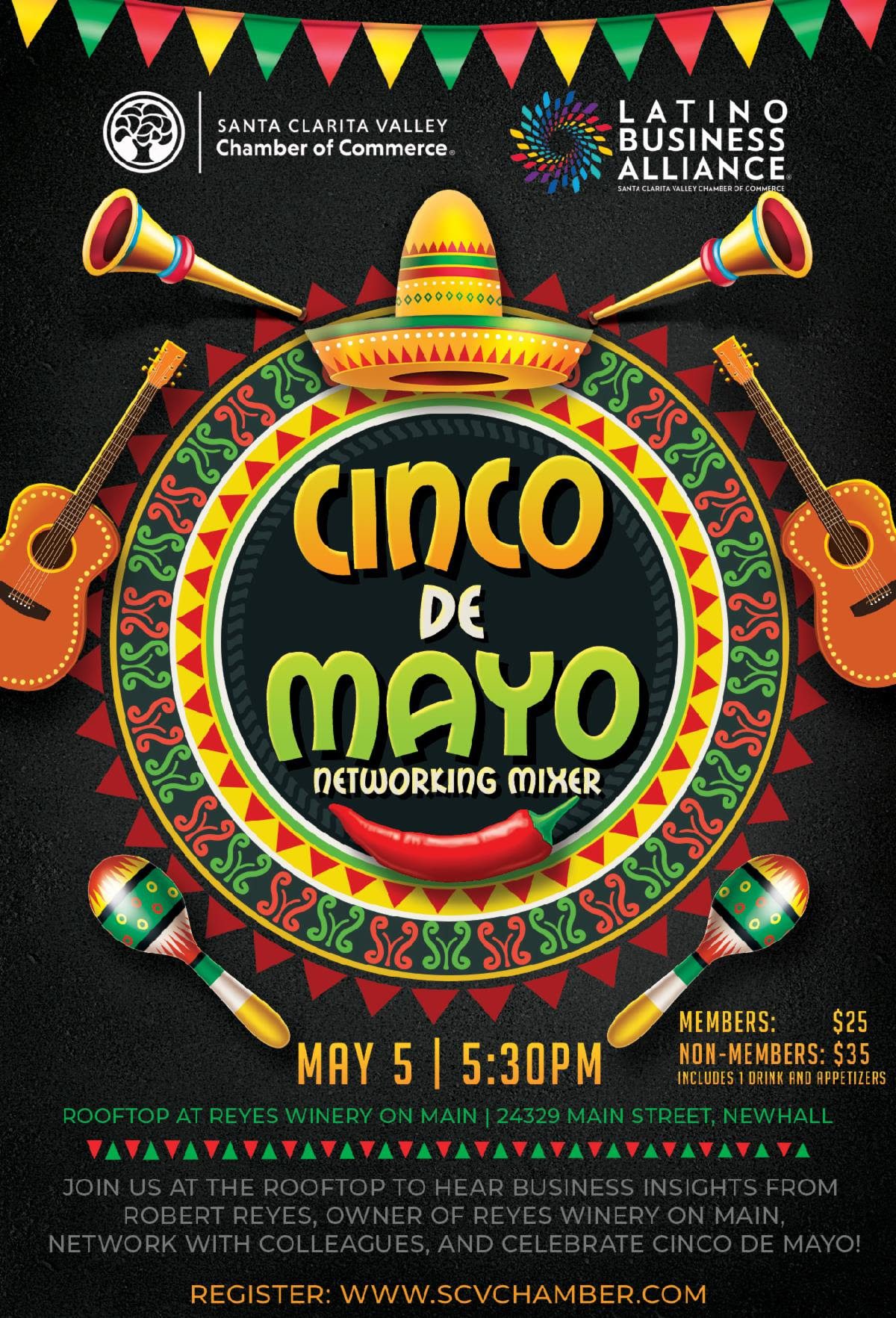 SCVNews.com | May 5: Chamber’s Cinco De Mayo Networking Mixer | 04-28-2022