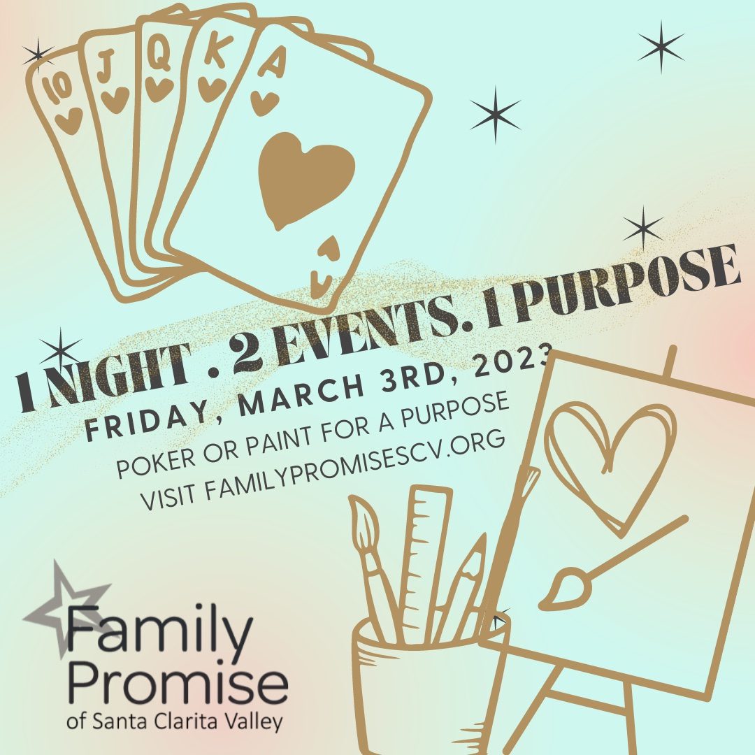 March 3 Family Promise Hosting Poker Tourney, Sip