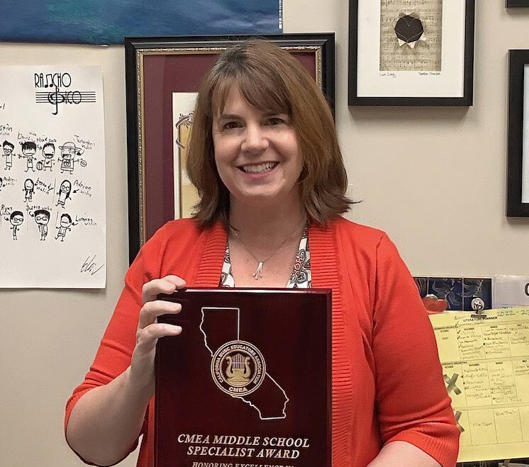 Hart District Music Education Expert Awarded All-State Recognition