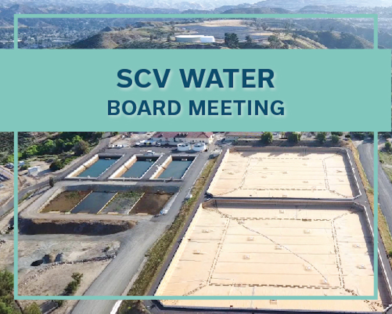SCVNews.com | May 13: SCV Water Holds Special Board Meeting