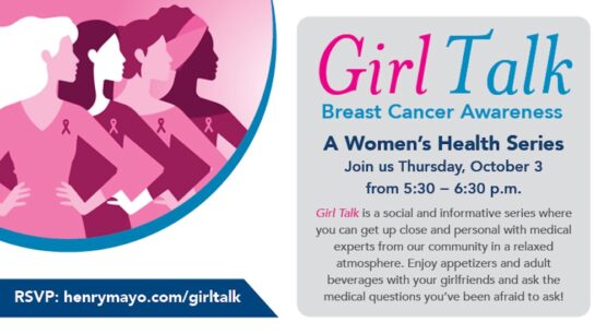 Breast Cancer Awareness Month - Girl Talk