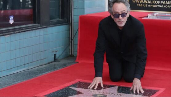 Tim Burton walk of fame