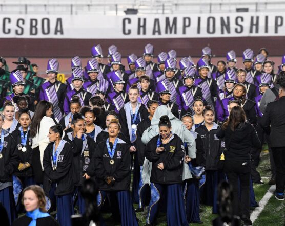 Valencia High School marching band state champs