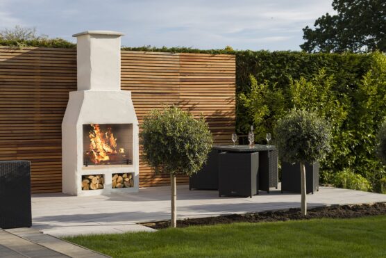 fireplace outdoors