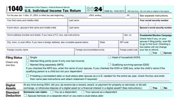 IRS form
