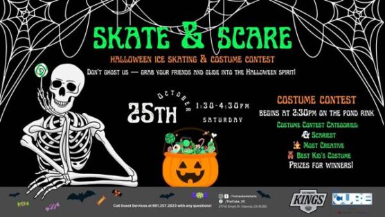 Skate and Scare The Cube