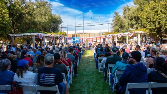 Veterans Day Ceremony in Newhall