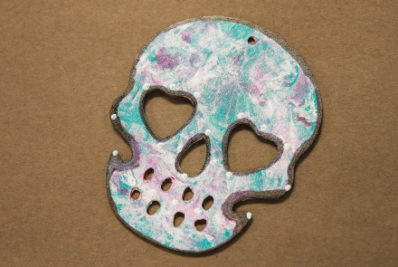 Calavera Magnet workshop