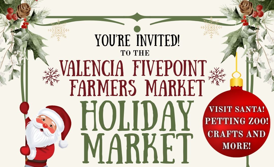 Valencia Five point Holiday Market cropped