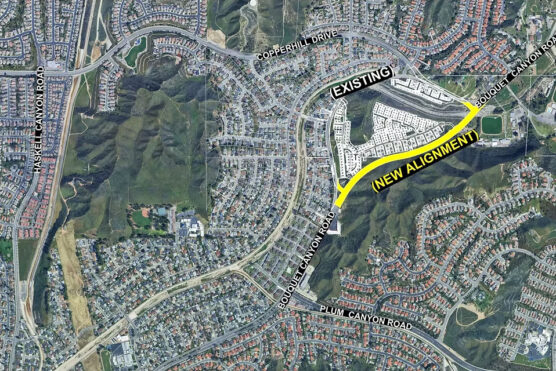 Bouquet Canyon Road clsoure