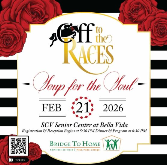 Bridge to home off to the racces