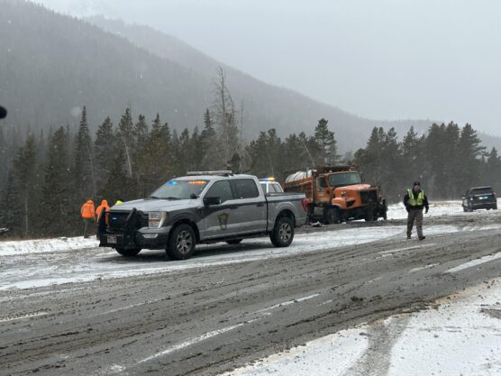 Clear Creek Colo snowplow crash